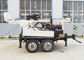 Гидравлическое буровое оборудование водяной скважины вращения с установленным трейлером 4 колес