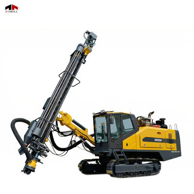 Купить JC950 CUMMlNS Diesel Fully Hydraulic DTH Rock Blasting Drilling Rig for Geological and Mineral Exploration Производство в сети