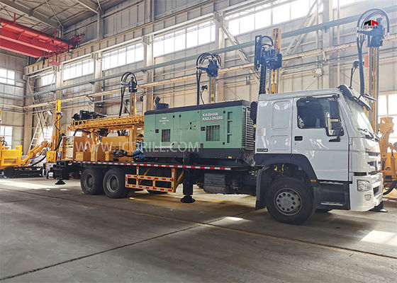 Купить буровая установка скважины 6x4 300meters многофункциональной установленная тележкой онлайн изготовление