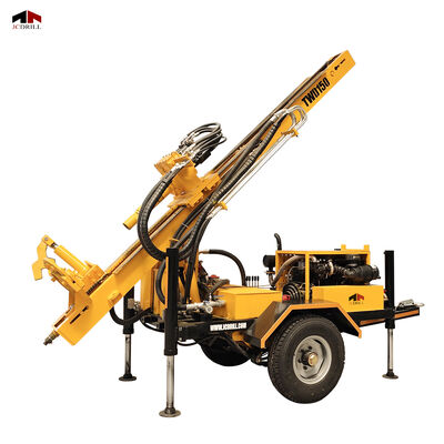 Хорошая цена. TWD150 Towable Trailer Hydraulic Water Well Drilling Rig онлайн