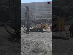 JC900 Гидравлический ползучий монтированный горный добыча 9500 кг DTH буровая машина